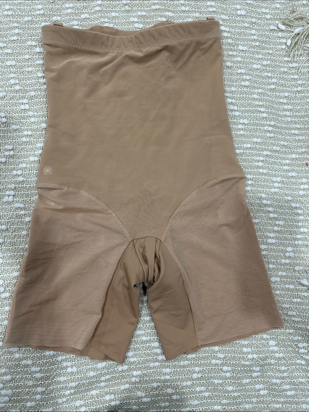 Honeylove Men's High-Waist Shaping Boxer Briefs - Tan